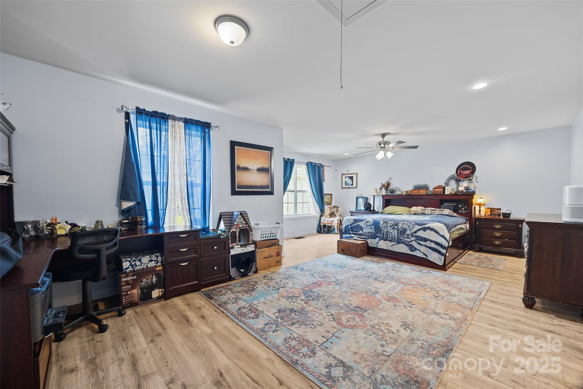 1845 State Rd S-46-149 Clover, SC 29710 - Photo 17 of 48 a bed room with a bed and a television