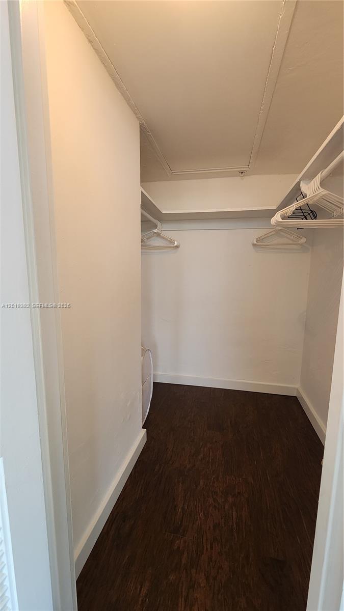 1500 Bay Road, Unit 1550S Miami Beach, FL 33139 - Photo 9 of 16 a view of an empty walk in closet