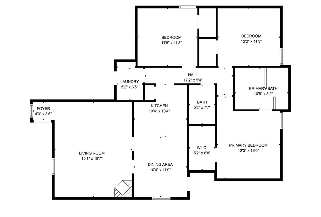 7741 Misty Ridge Drive North Fort Worth, TX 76137 - Photo 29 of 29 a picture of a floor plan