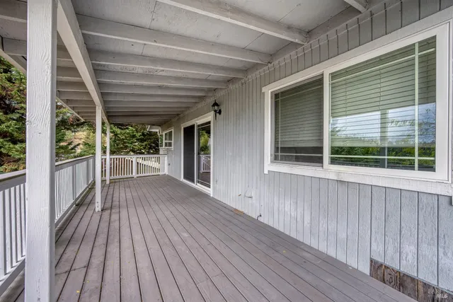 a view of a house with a porch