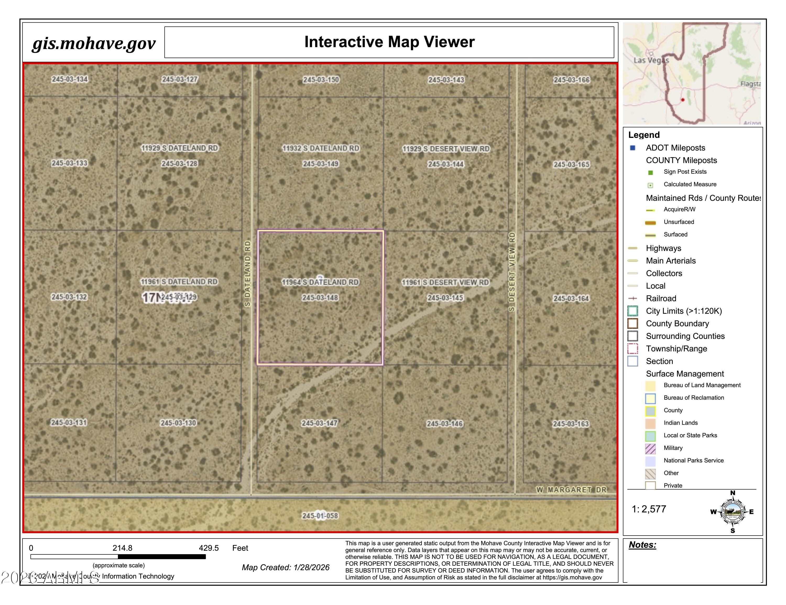 11964 South Dateland Road, Unit 10 Yucca, AZ 86438 - Photo 3 of 3 245-03-148