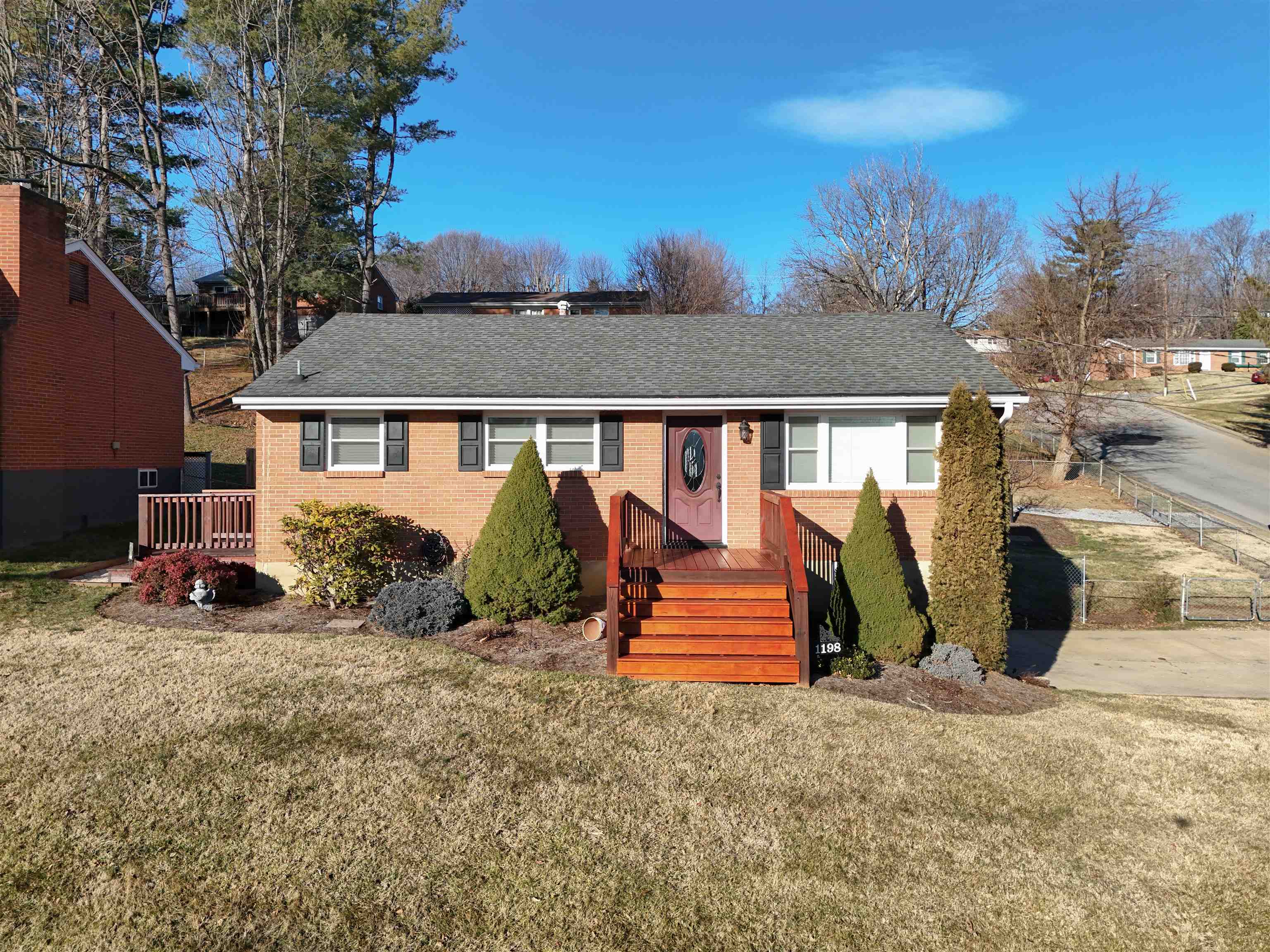 1198 Spaulding Street Staunton, VA 24401 - Photo 39 of 48 a view of a house with backyard and sitting area