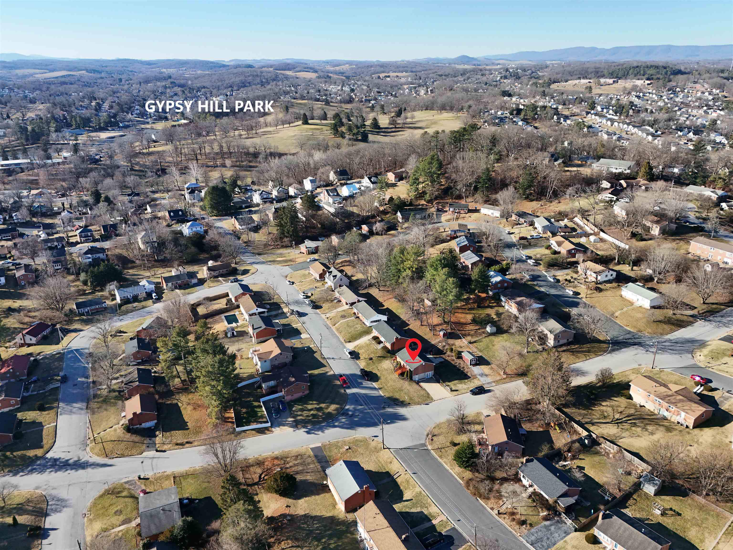 1198 Spaulding Street Staunton, VA 24401 - Photo 48 of 48 an aerial view of a city