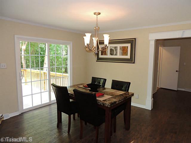 4543 Calm Lake Road Julian, NC 27283 - Photo 8 of 16 Dining Room.