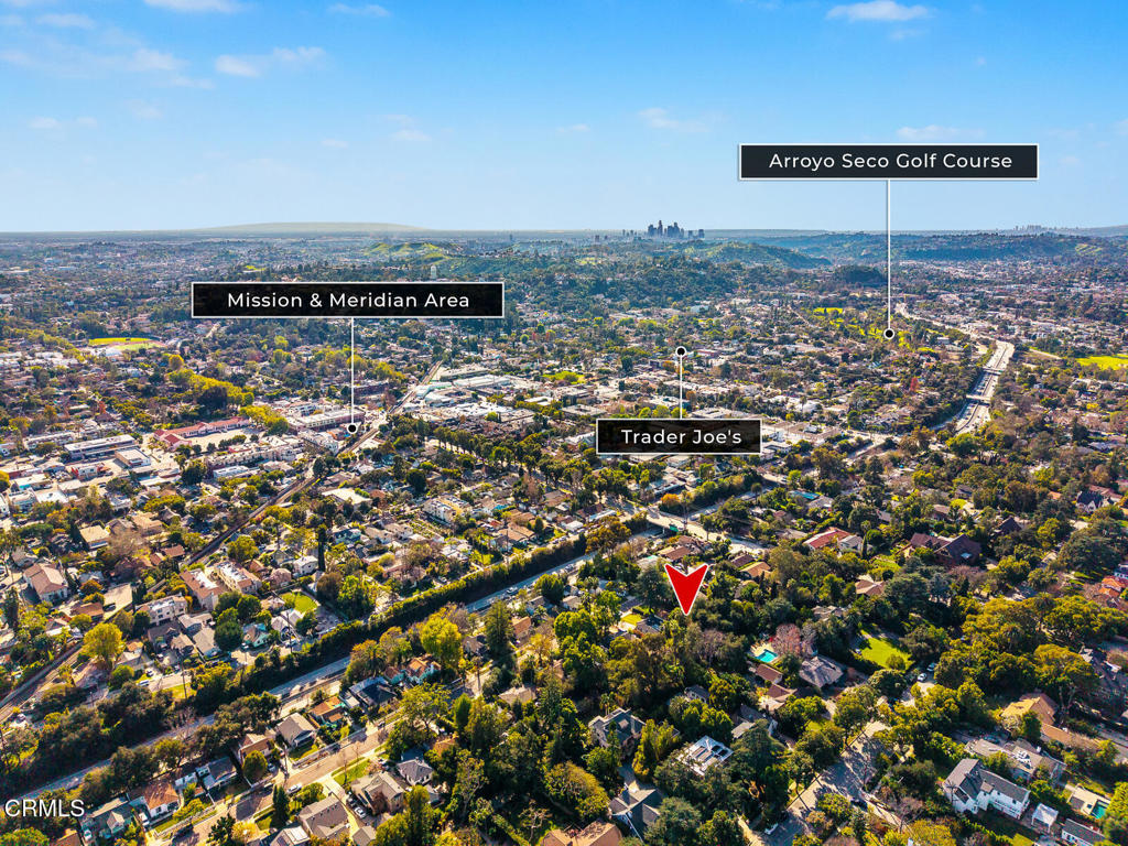 1020 Foothill Street South Pasadena, CA 91030 - Photo 32 of 34 Aerial