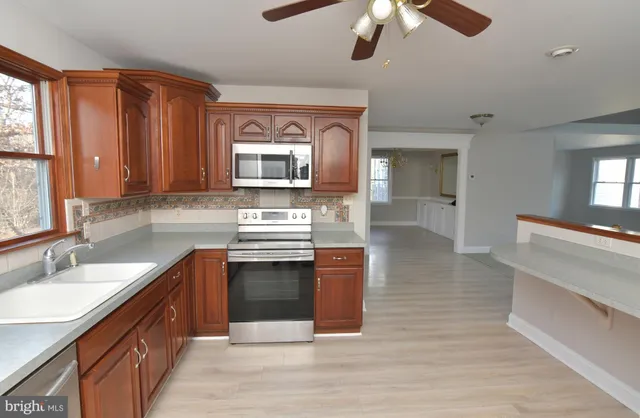 a view of a room with window