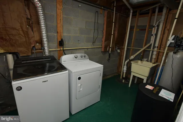 a view of room with furniture