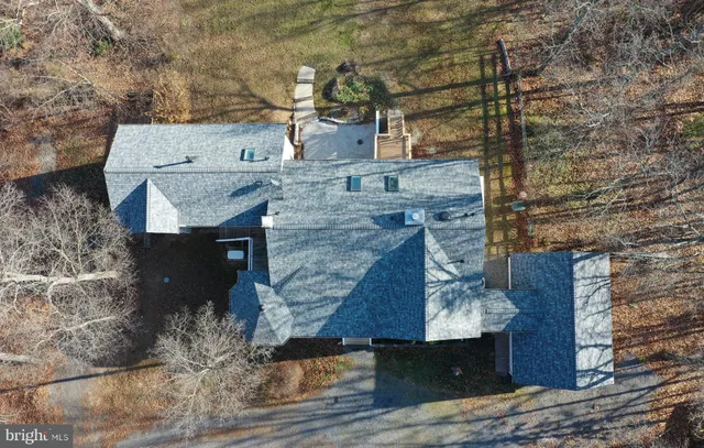 a view of a lake with a mountain in the background