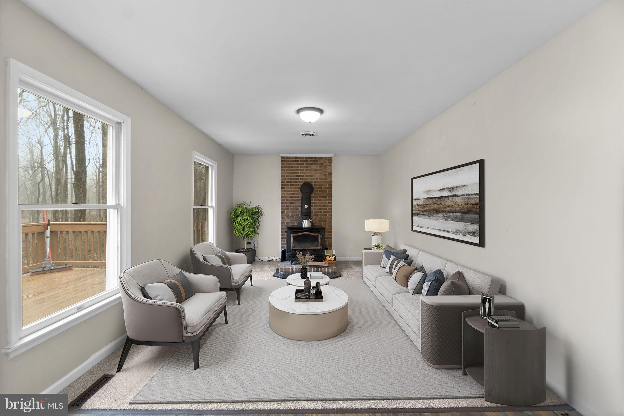 4525 Roop Road Mount Airy, MD 21771 - Photo 17 of 49 Family Room Virtually Staged