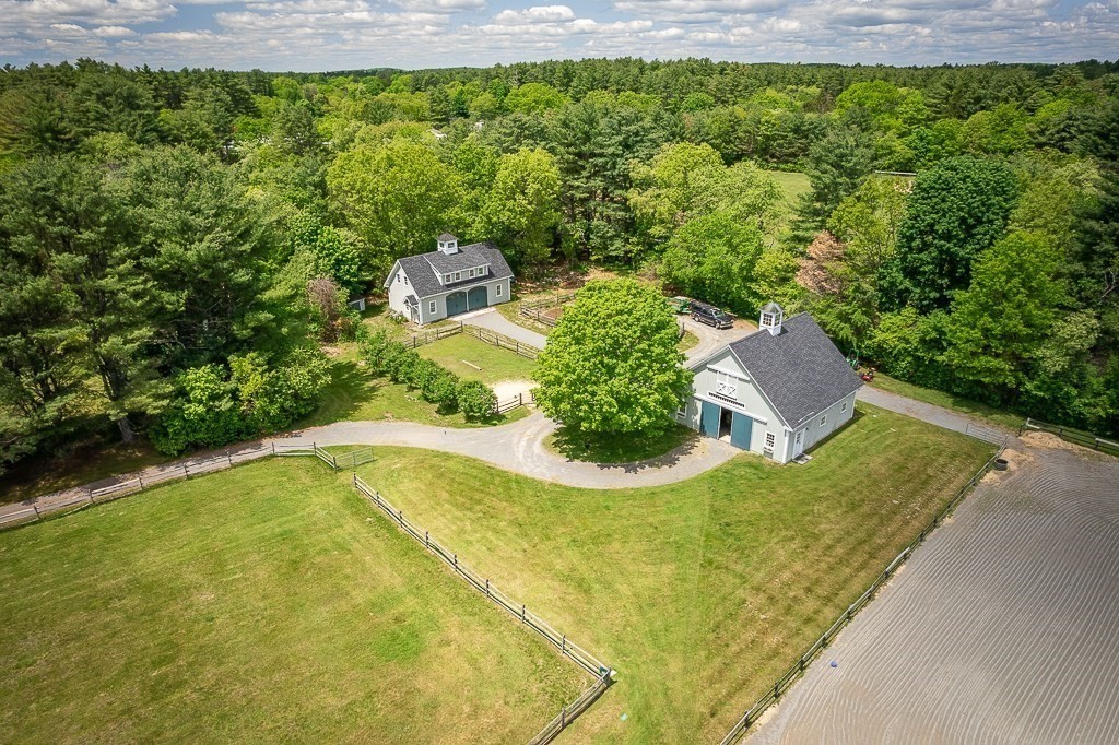 19 Main Street Boxford, MA 01921 - Photo 25 of 25 a view of a big yard with potted plants