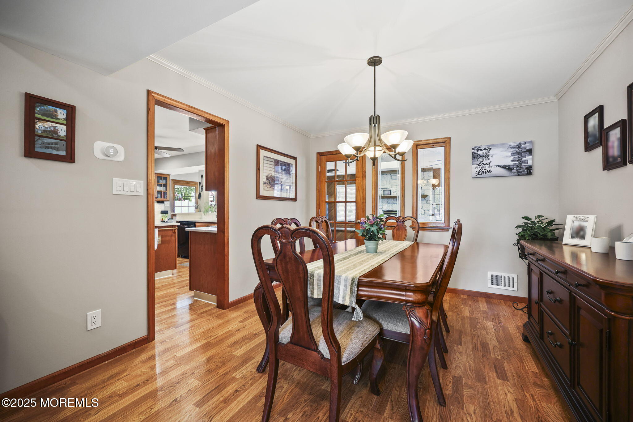 67 Appletree Road Howell, NJ 07731 - Photo 12 of 61 a view of a dining room with furniture window and wooden floor