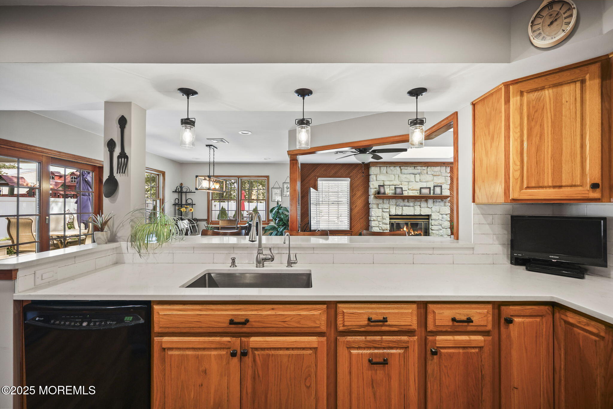 67 Appletree Road Howell, NJ 07731 - Photo 17 of 61 a kitchen with stainless steel appliances granite countertop a sink and a microwave