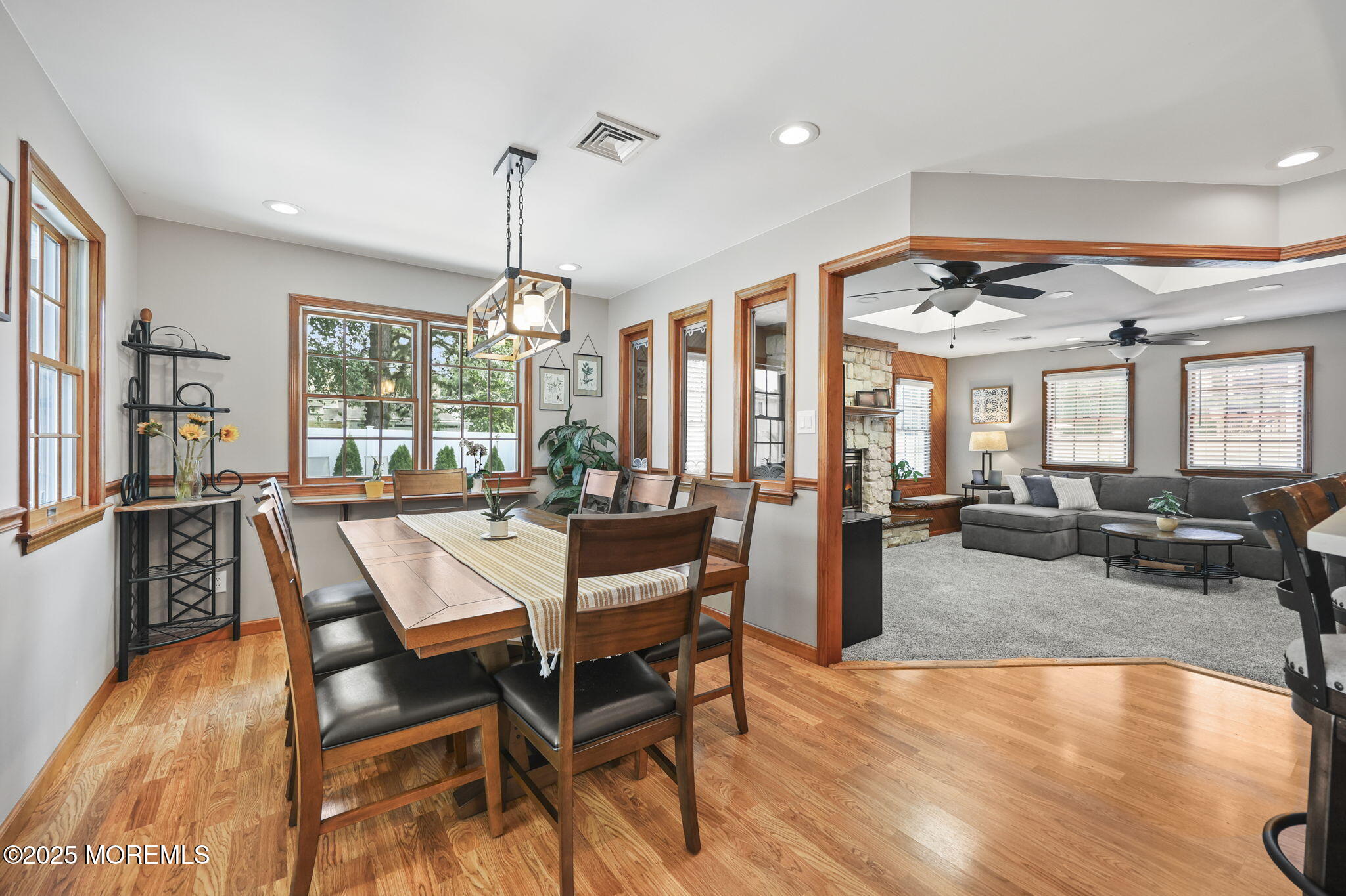 67 Appletree Road Howell, NJ 07731 - Photo 19 of 61 a view of a dining room with furniture window and wooden floor