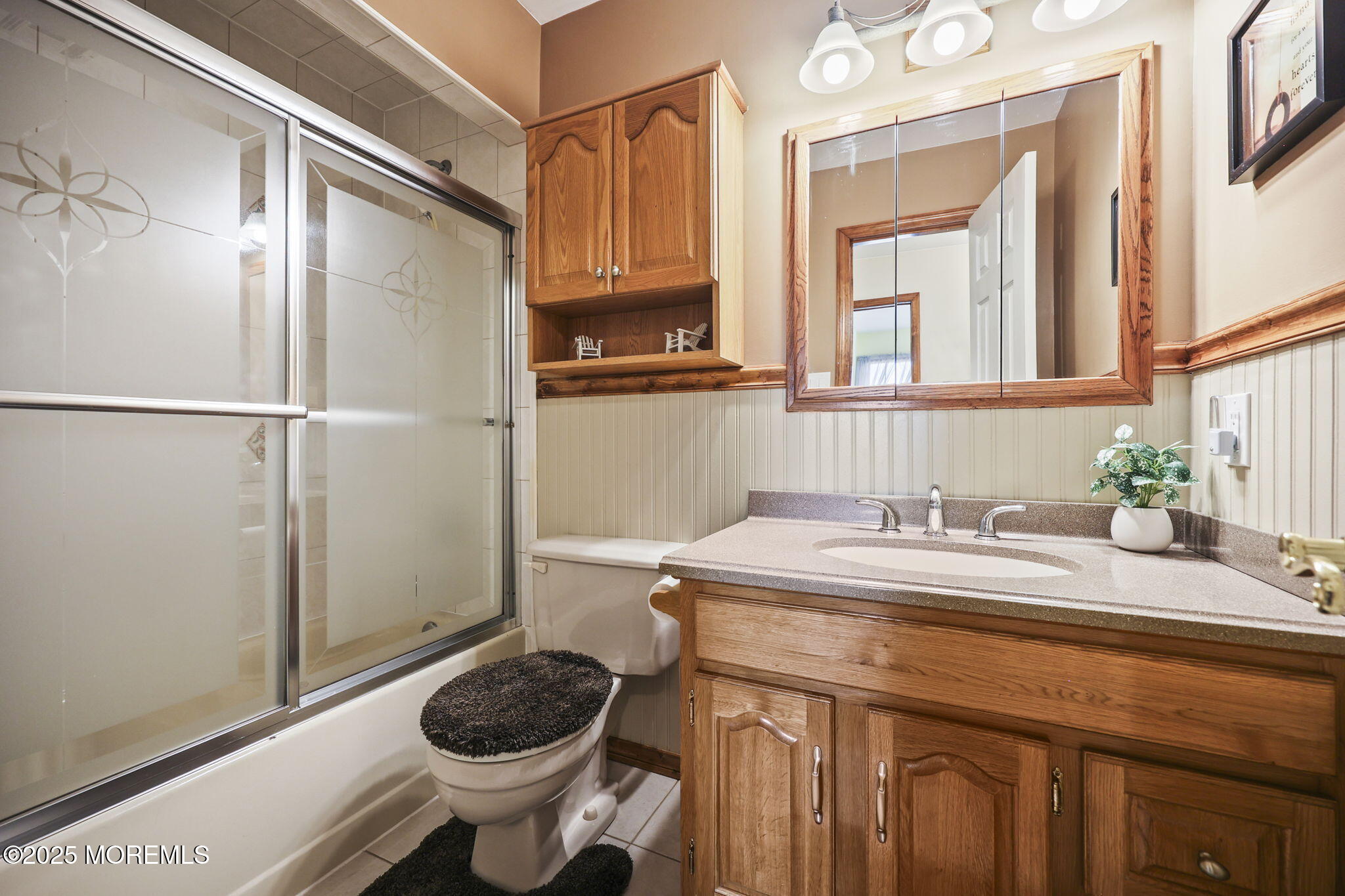 67 Appletree Road Howell, NJ 07731 - Photo 37 of 61 a bathroom with a sink a toilet and shower