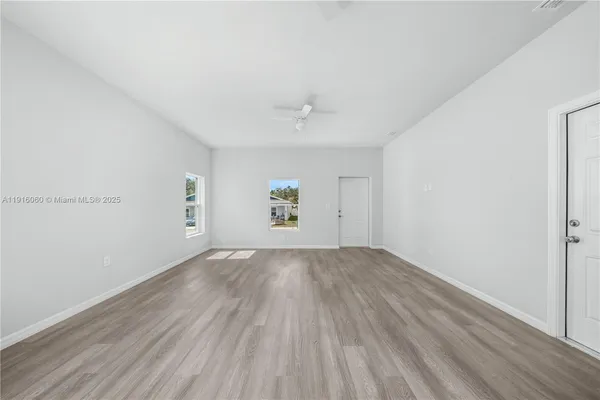 wooden floor in an empty room