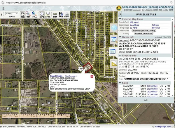 $529,000 | 2516 Highway 98, Okeechobee, FL 34972
