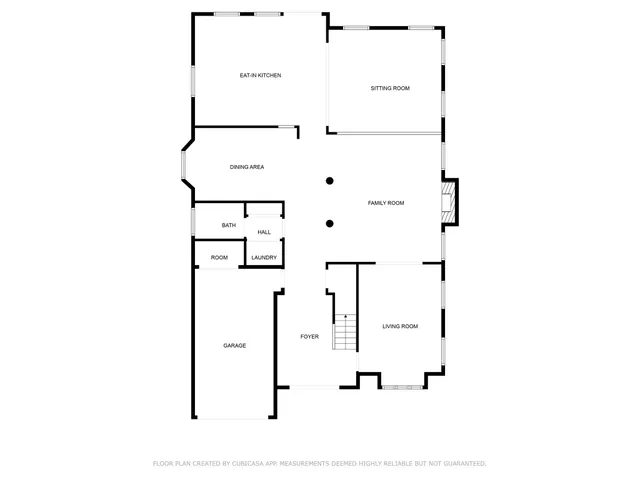 a picture of a bench in front of a window