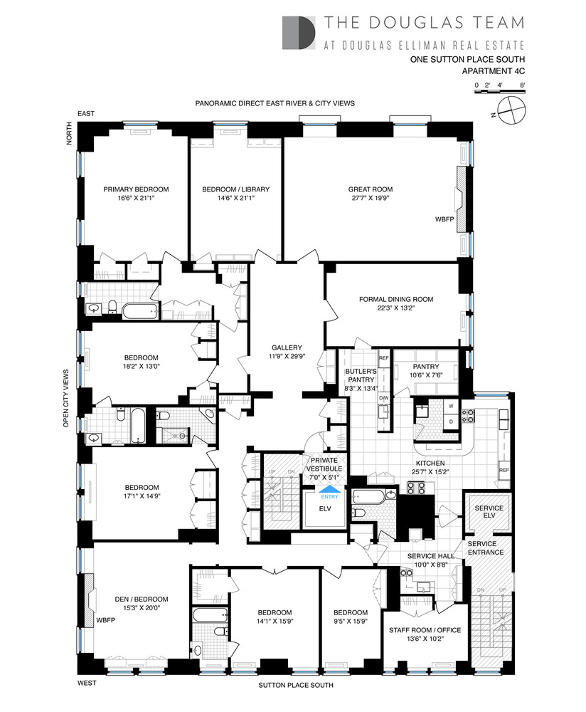 1 Sutton Place South, Unit 4C Manhattan, NY 10022 - Photo 34 of 35