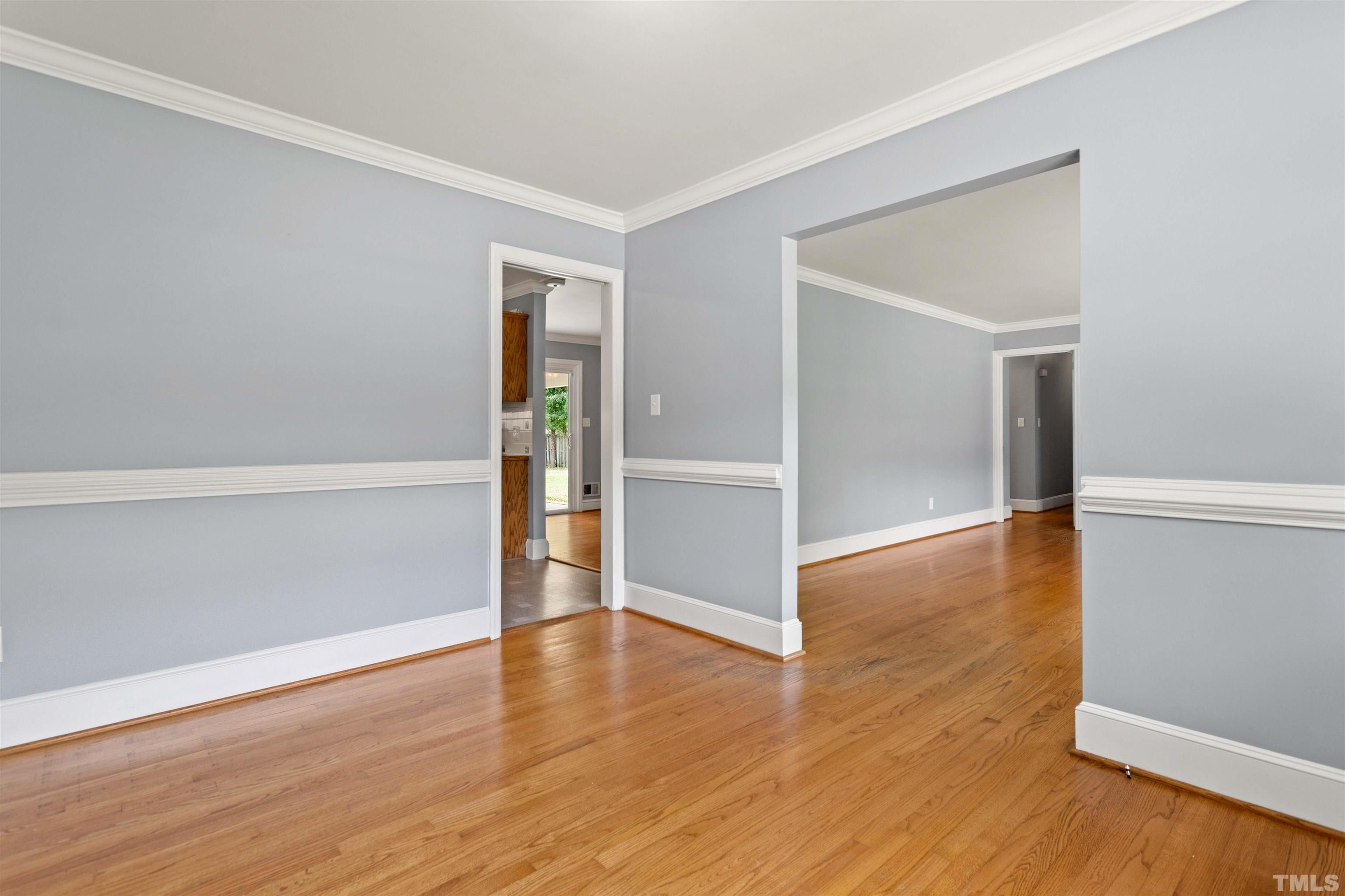 4811 Greenbrier Road Raleigh, NC 27603 - Photo 34 of 41 an empty room with wooden floor & closet