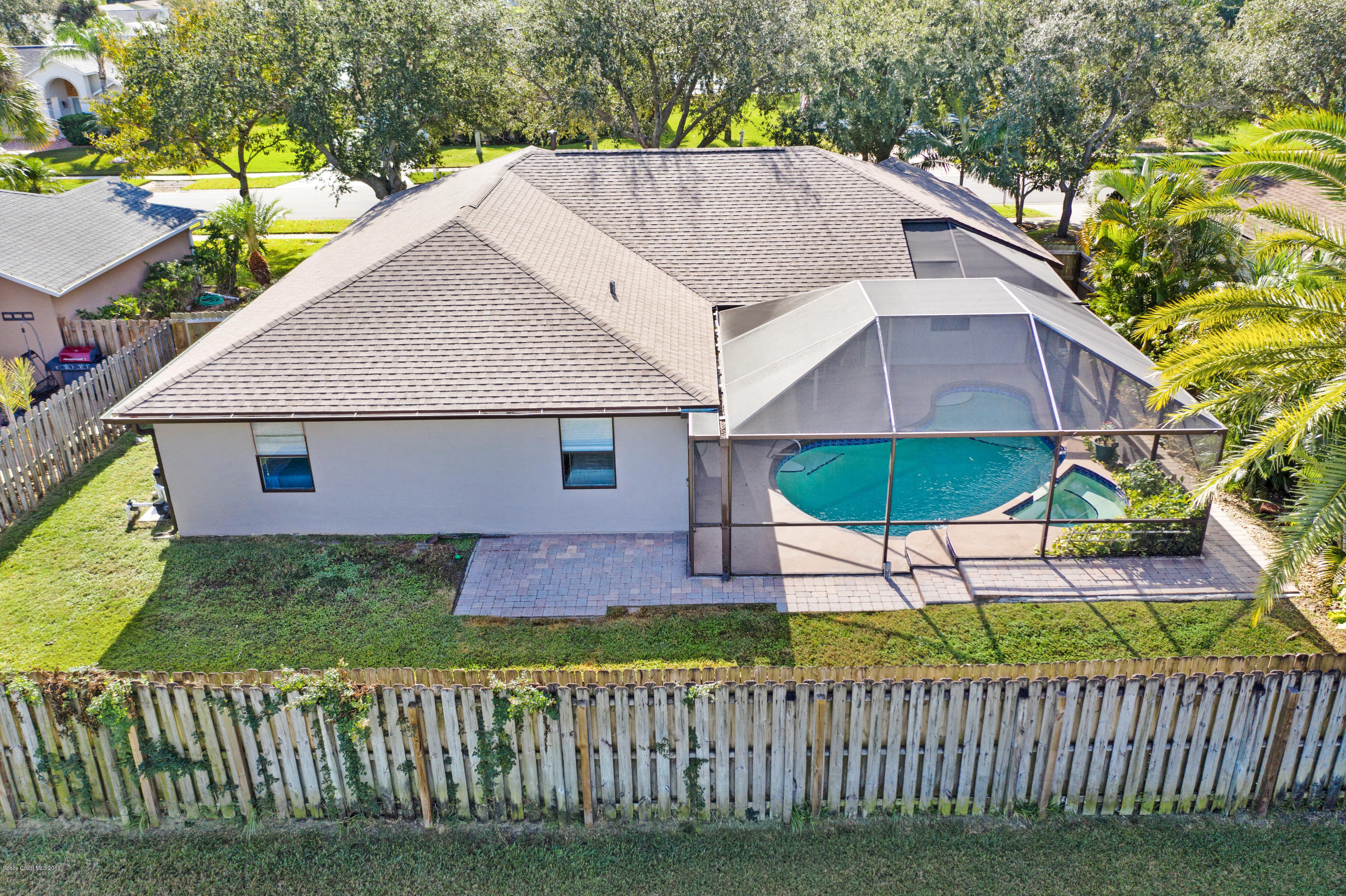 1796 Mallard Lake Road Melbourne, FL 32940 - Photo 32 of 36 Rear aerial