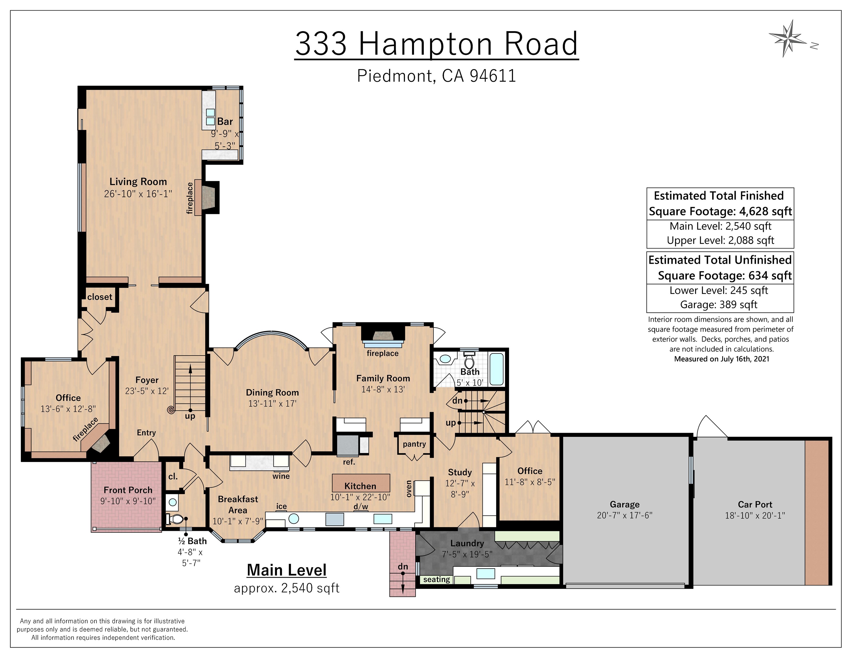 333 Hampton Road Piedmont, CA 94611 - Photo 2 of 4