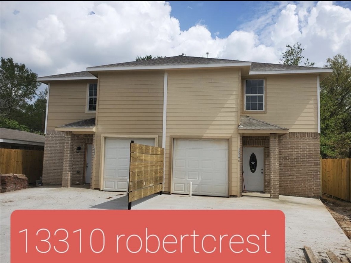 13310 Robertcrest Street, Unit B Houston, TX 77039 - Photo 4 of 6 a front view of a house