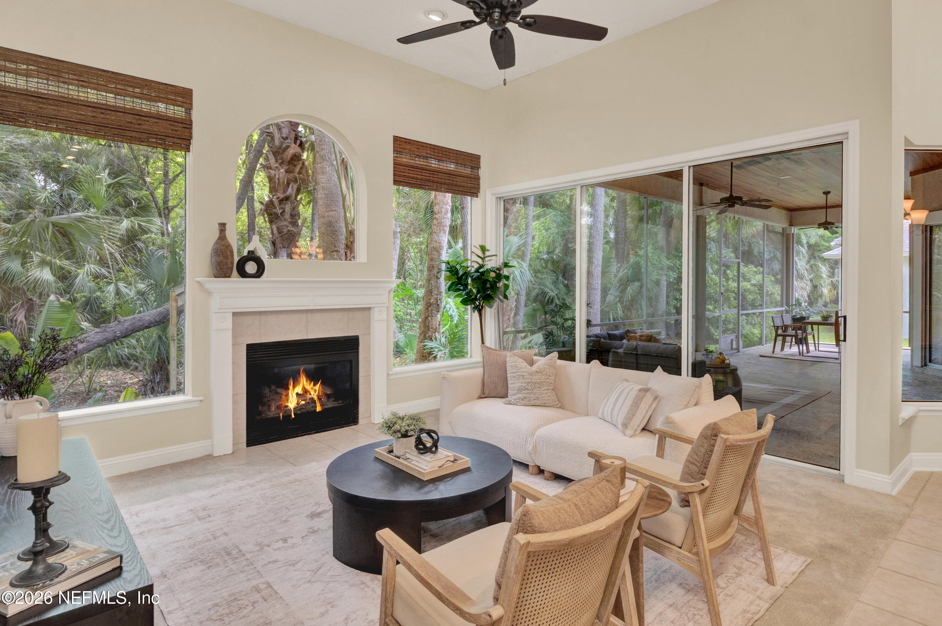 760 Mill Stream Road Ponte Vedra Beach, FL 32082 - Photo 14 of 41 Light-filled living room