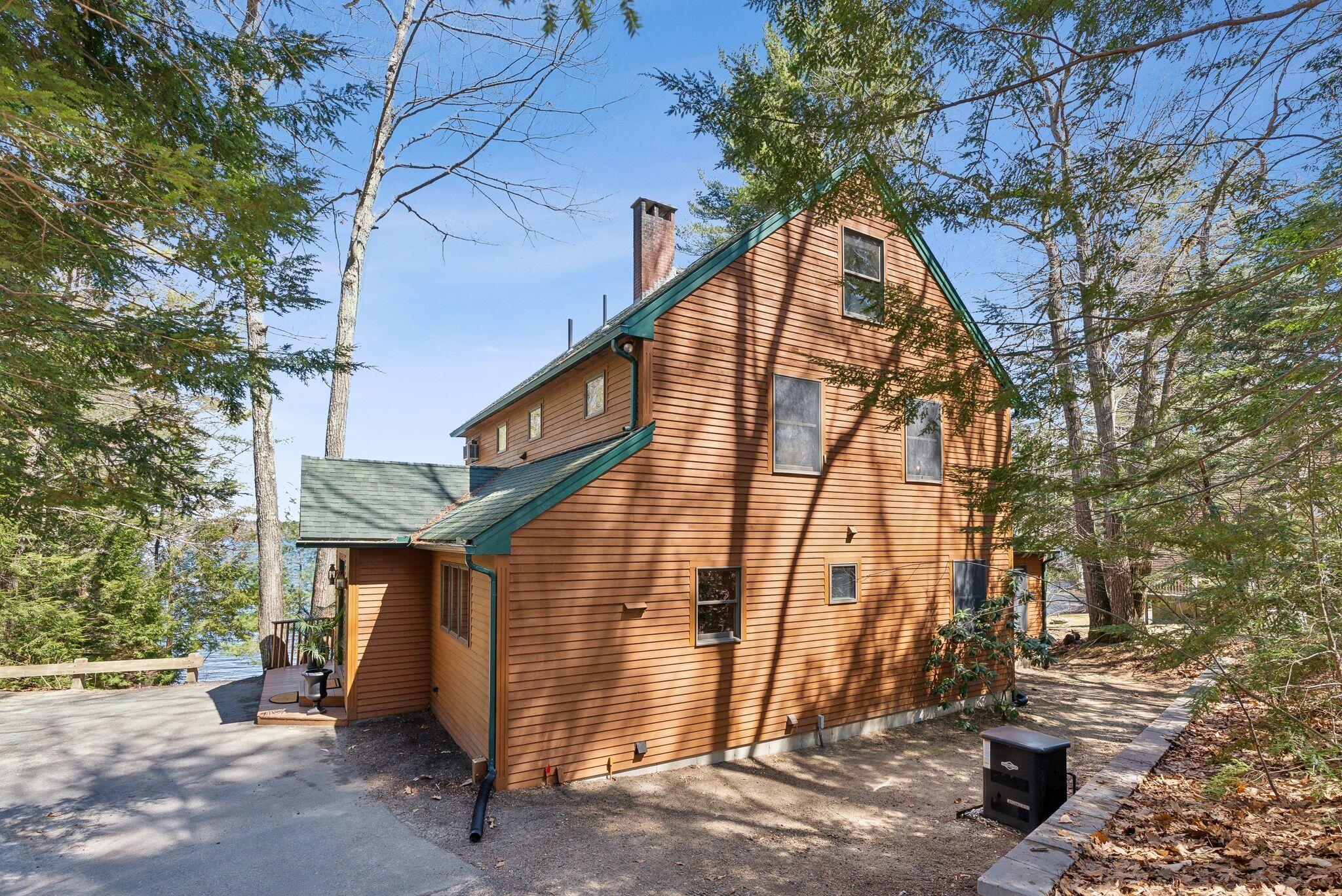 160 Lyons Point Road Raymond, ME 04071 - Photo 54 of 65 Back of home & generator
