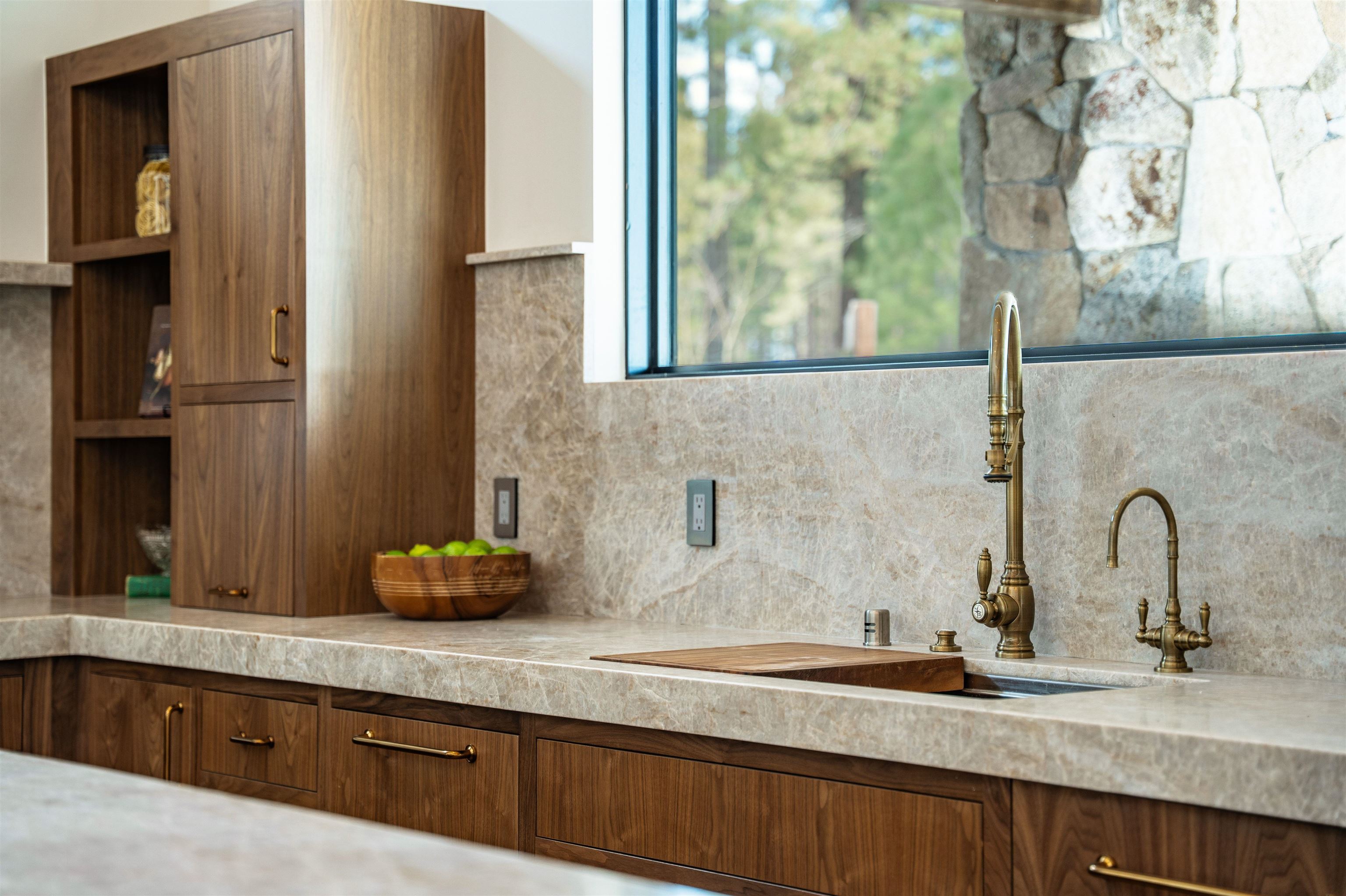 11646 Henness Road Truckee, CA 96161 - Photo 11 of 28 a kitchen with a sink and a mirror