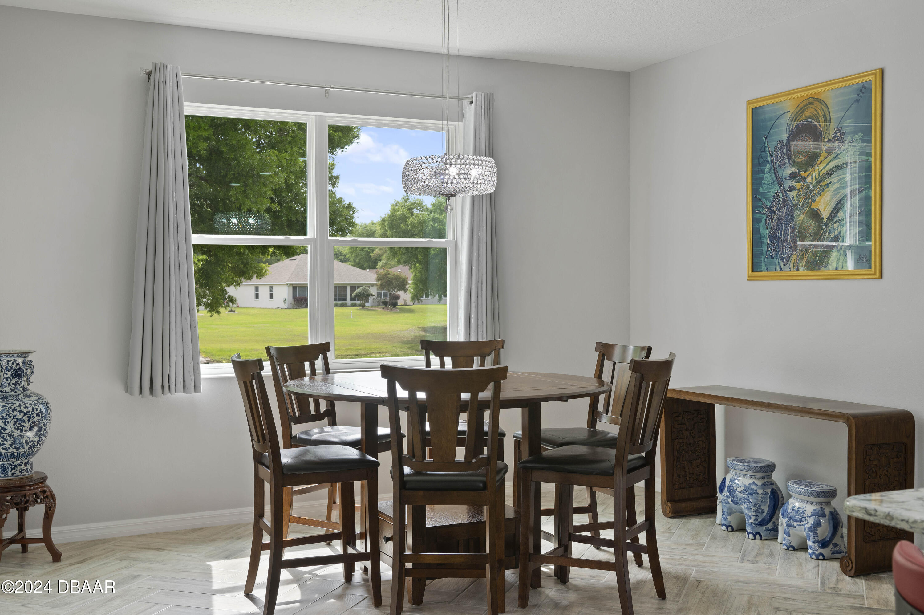 9794 Southwest 92 Street Ocala, FL 34481 - Photo 23 of 39 a view of a dining room with furniture window and outside view