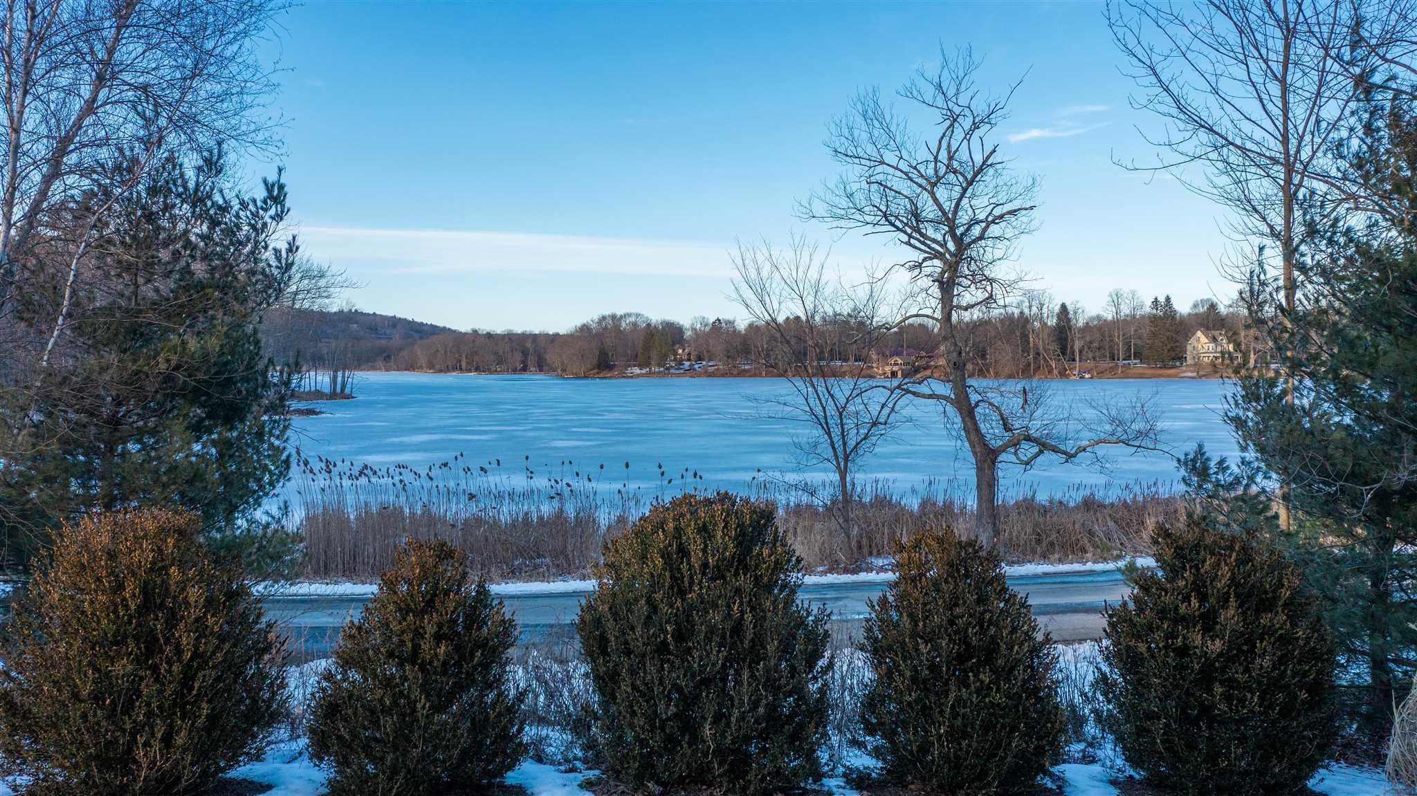 209 Lake Road Pine Plains, NY 12567 - Photo 14 of 34 a view of a lake in front of forest