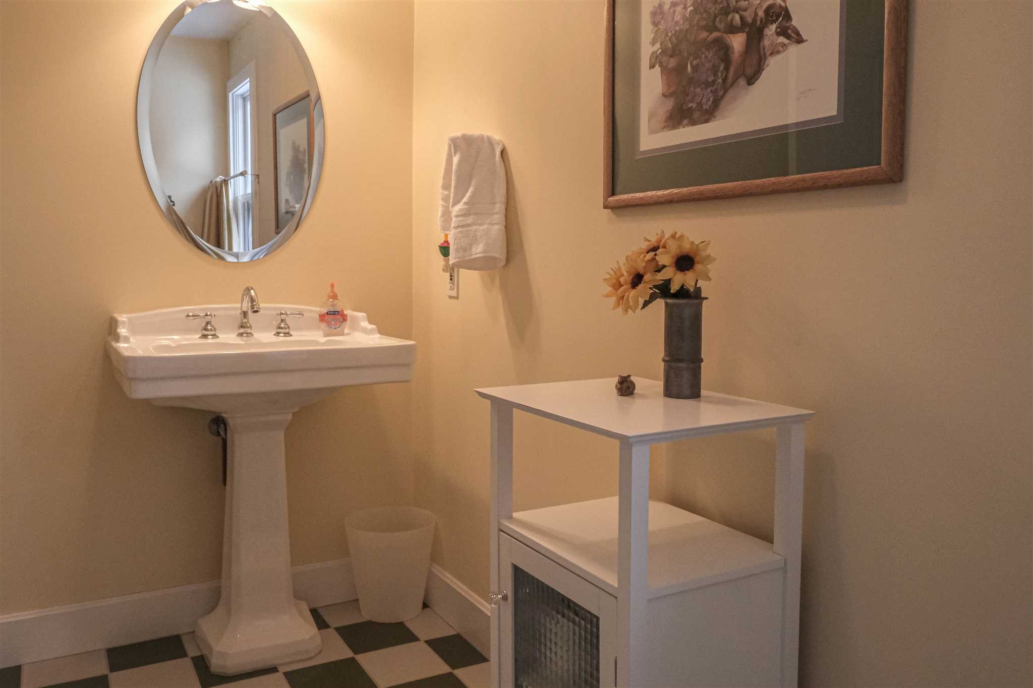 209 Lake Road Pine Plains, NY 12567 - Photo 29 of 34 a bathroom with a sink and a mirror