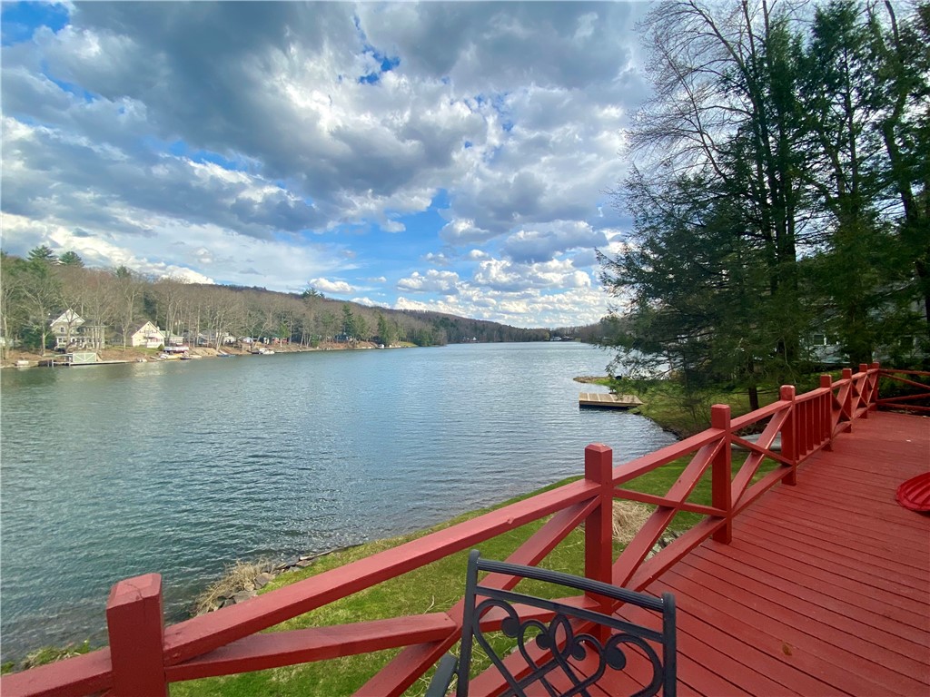 1323 Crystal Lake Road Hancock, NY 13783 - Photo 2 of 21 deck view