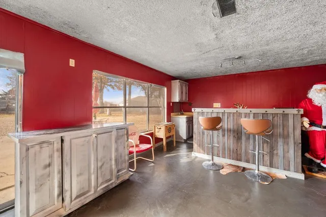 a very nice looking room with a large window