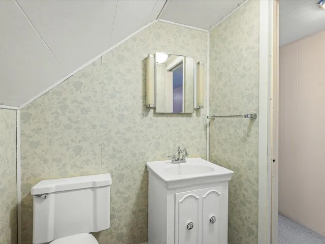 a view of wooden deck