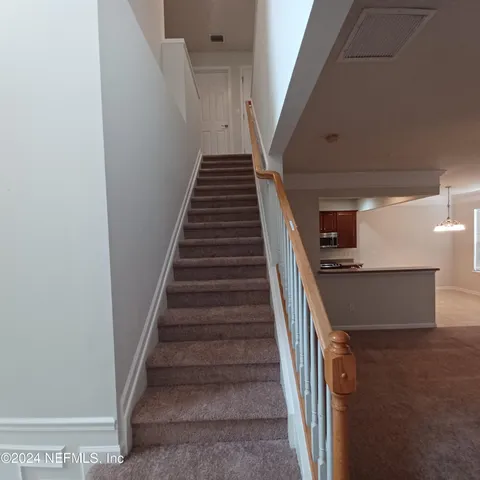 a view of entryway and hall