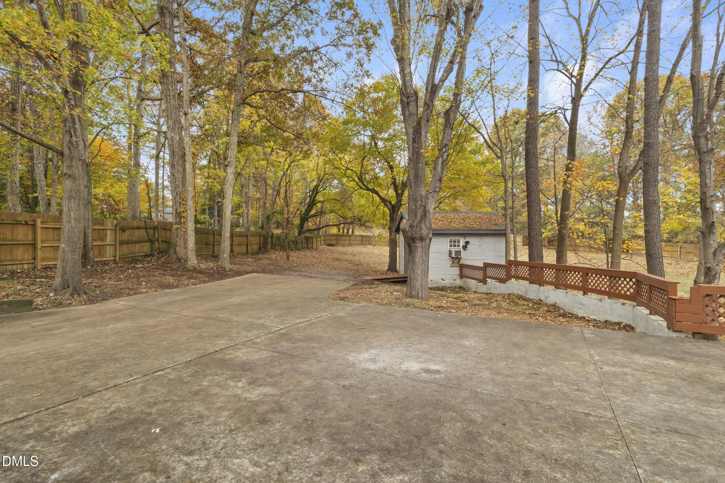 2001 Shenandoah Road Raleigh, NC 27603 - Photo 24 of 27 a view of a house with trees in the background