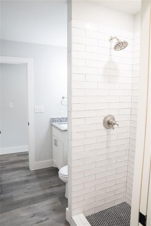318 Henderson Street Bonham, TX 75418 - Photo 10 of 12 a bathroom with a shower