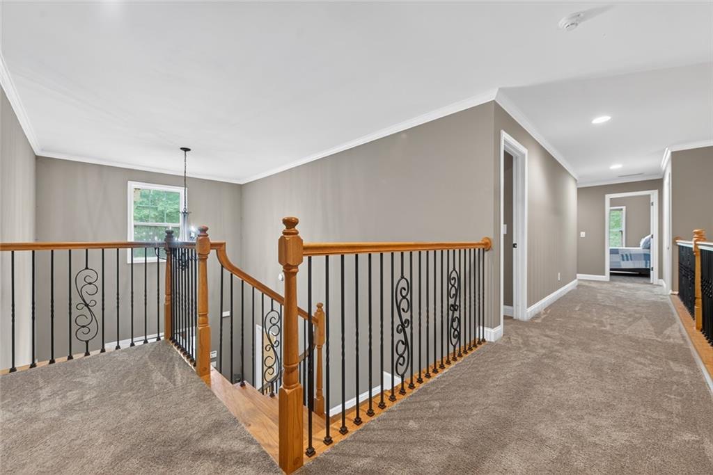 3184 St. Andrews Way Ellijay, GA 30536 - Photo 36 of 51 a view of a hallway with a livingroom with entryway