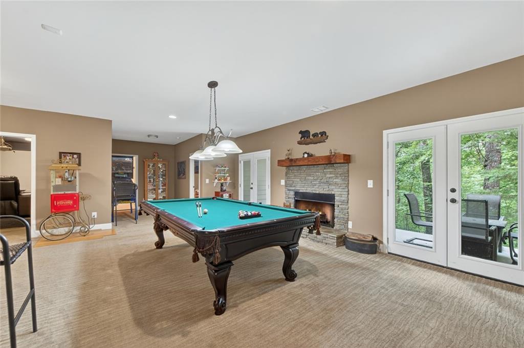 3184 St. Andrews Way Ellijay, GA 30536 - Photo 41 of 51 a room with pool table and window