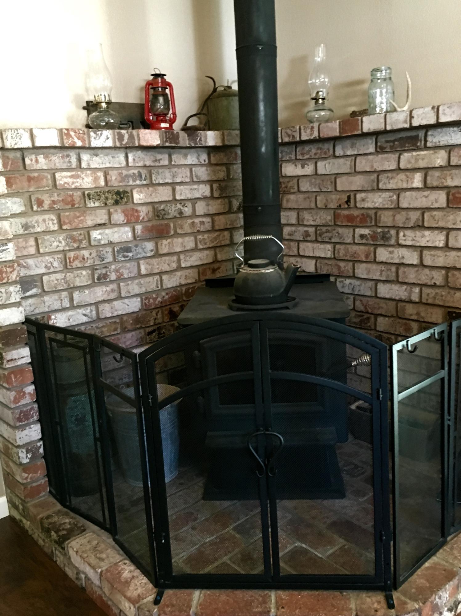 17215 Bowman Road Cottonwood, CA 96022 - Photo 10 of 30 newer wood burning stove