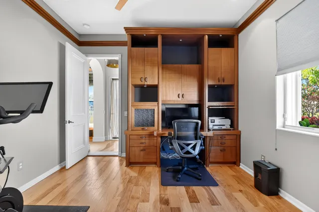 a view of a tennis court