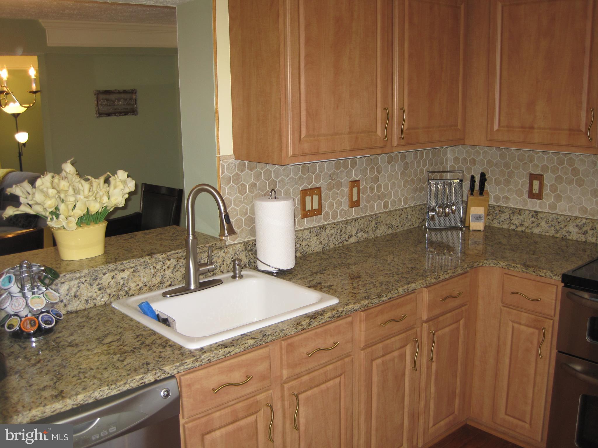 6178 Morning Glory Road Alexandria, VA 22310 - Photo 3 of 26 a kitchen with sink and a granite counter top