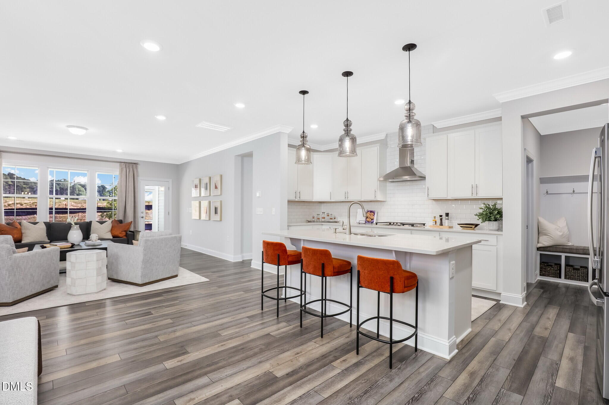 112 Fablewood Trail Garner, NC 27529 - Photo 4 of 39 a large kitchen with lots of counter space and stainless steel appliances