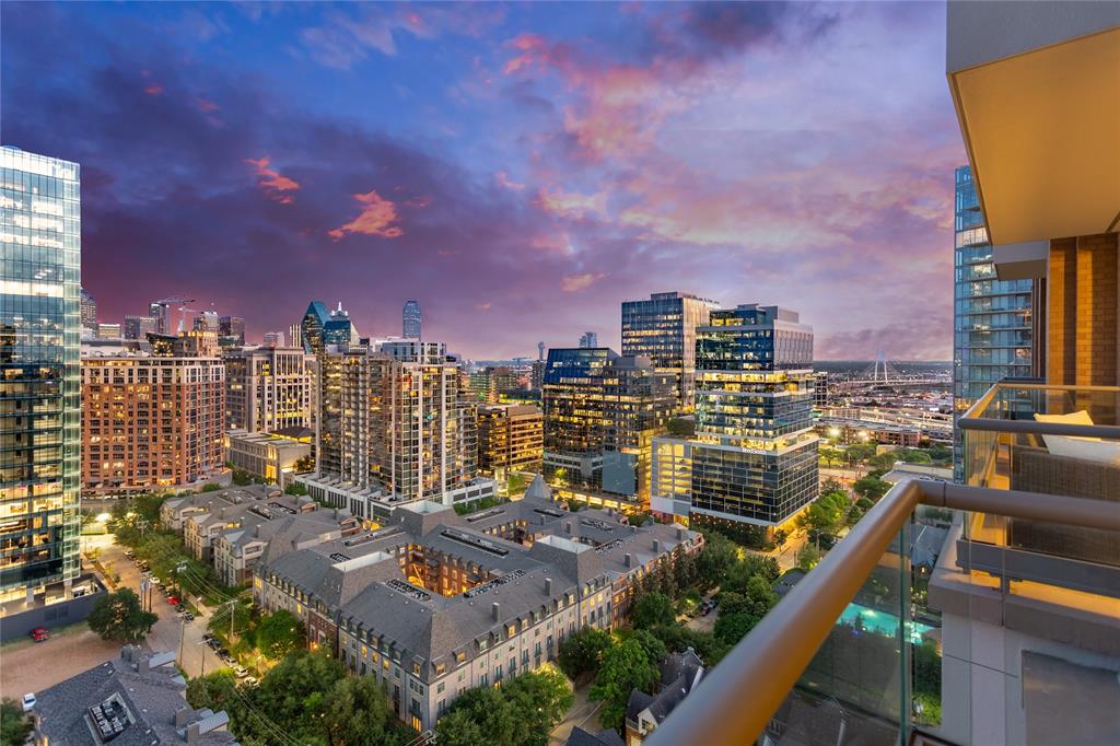 2300 Wolf Street, Unit 18A Dallas, TX 75201 - Photo 1 of 40 a view of a city with tall buildings