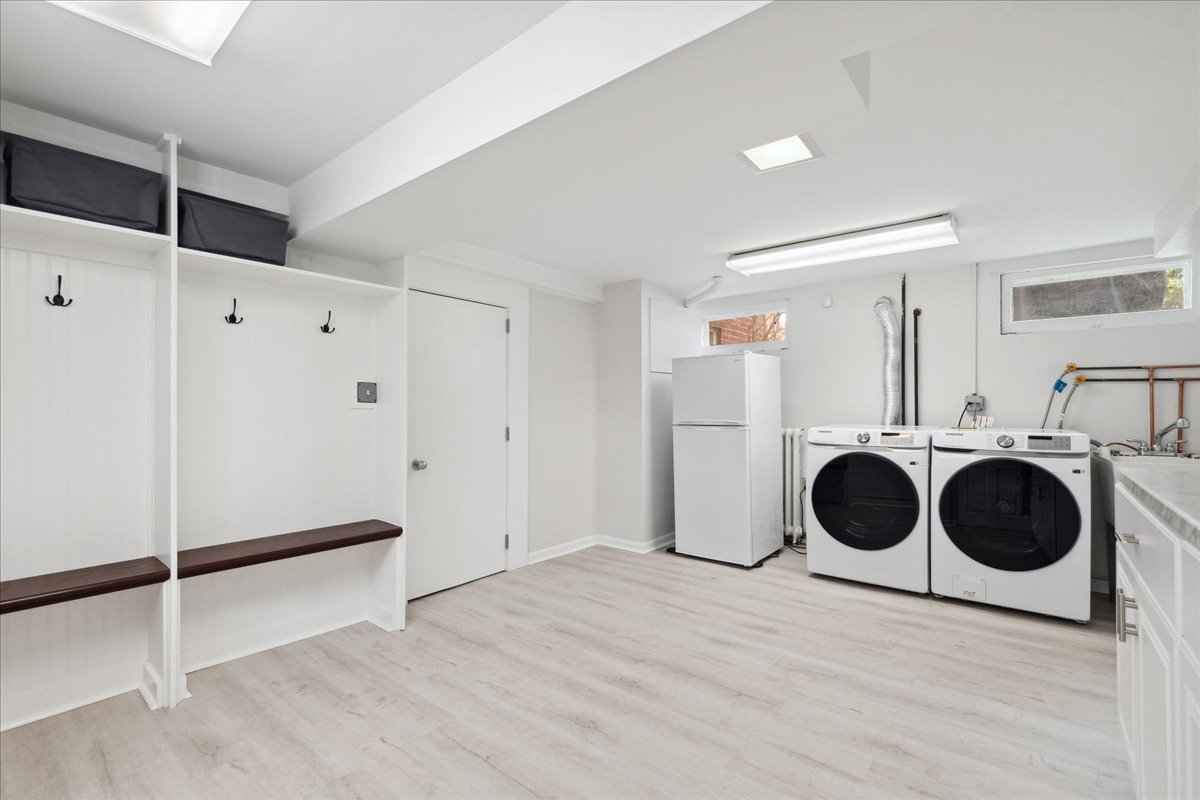 230 Oxford Road Kenilworth, IL 60043 - Photo 46 of 54 a utility room with dryer and washer