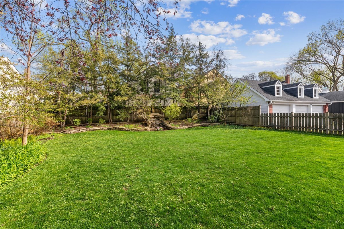 230 Oxford Road Kenilworth, IL 60043 - Photo 47 of 54 a view of a yard in front of a house