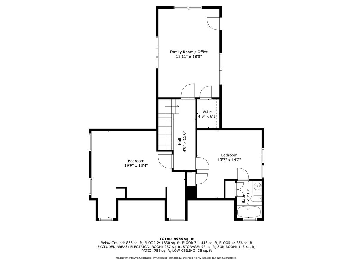 230 Oxford Road Kenilworth, IL 60043 - Photo 53 of 54 a picture of a floor plan