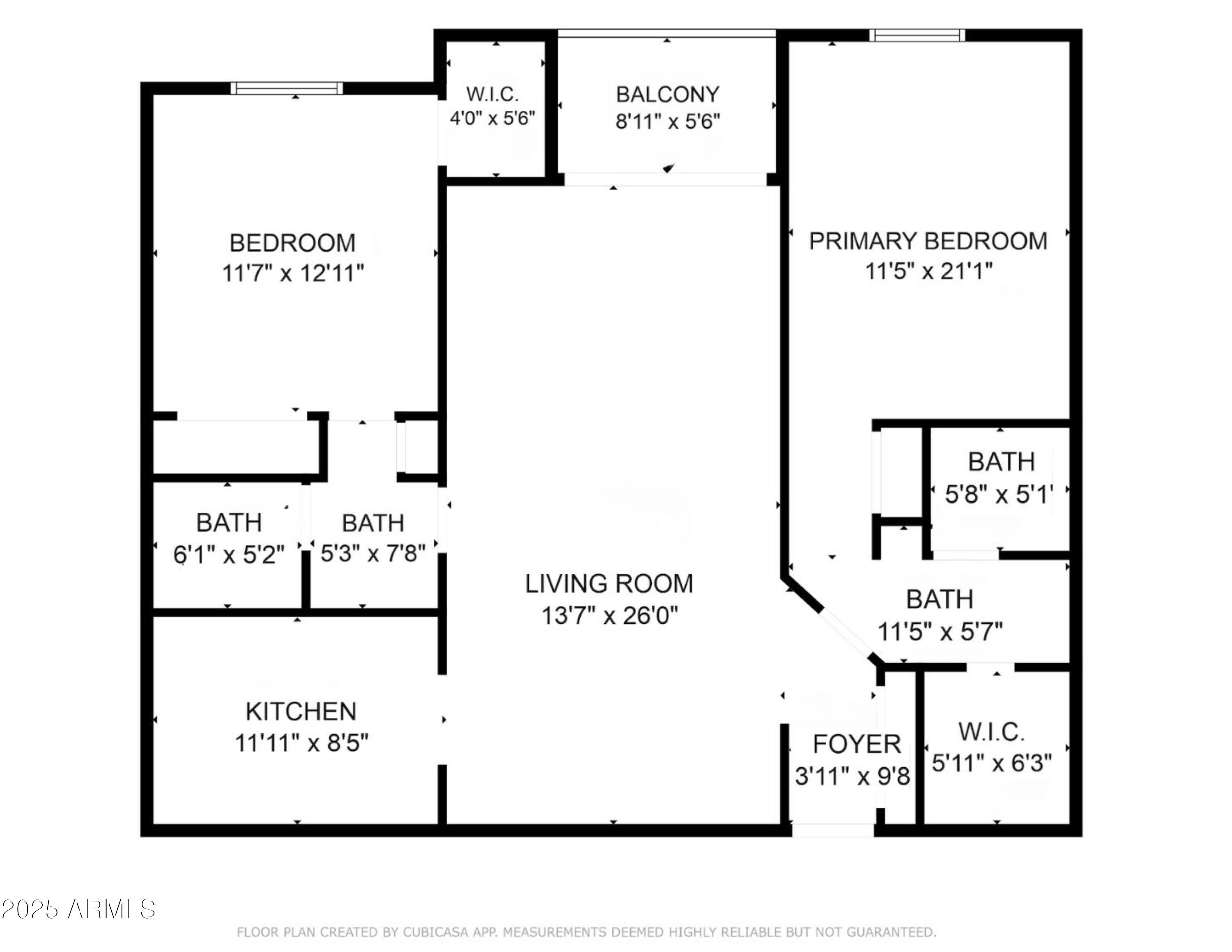 3825 East Camelback Road, Unit 251 Phoenix, AZ 85018 - Photo 40 of 40 Floor Plan