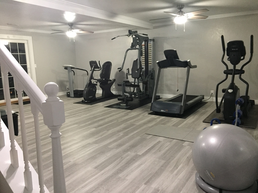 2 C Street Douglas, MA 01516 - Photo 24 of 27 a view of a room with gym equipment